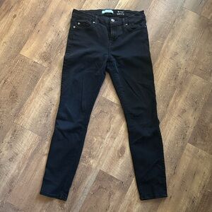 7 For All Mankind Women's black skinny Jeans sz 29